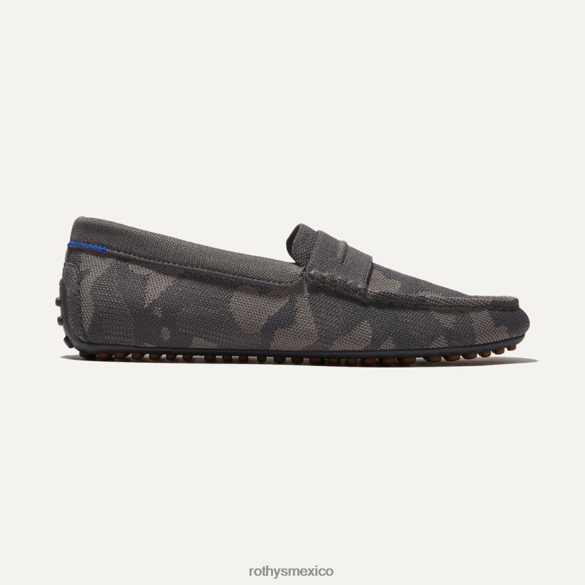 hombres Rothy's camuflaje de pavimento el holgazán conductor zapato PVF0L0279