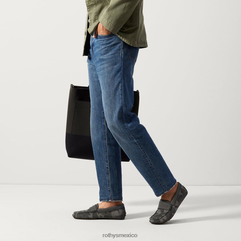 hombres Rothy's camuflaje de pavimento el holgazán conductor zapato PVF0L0279