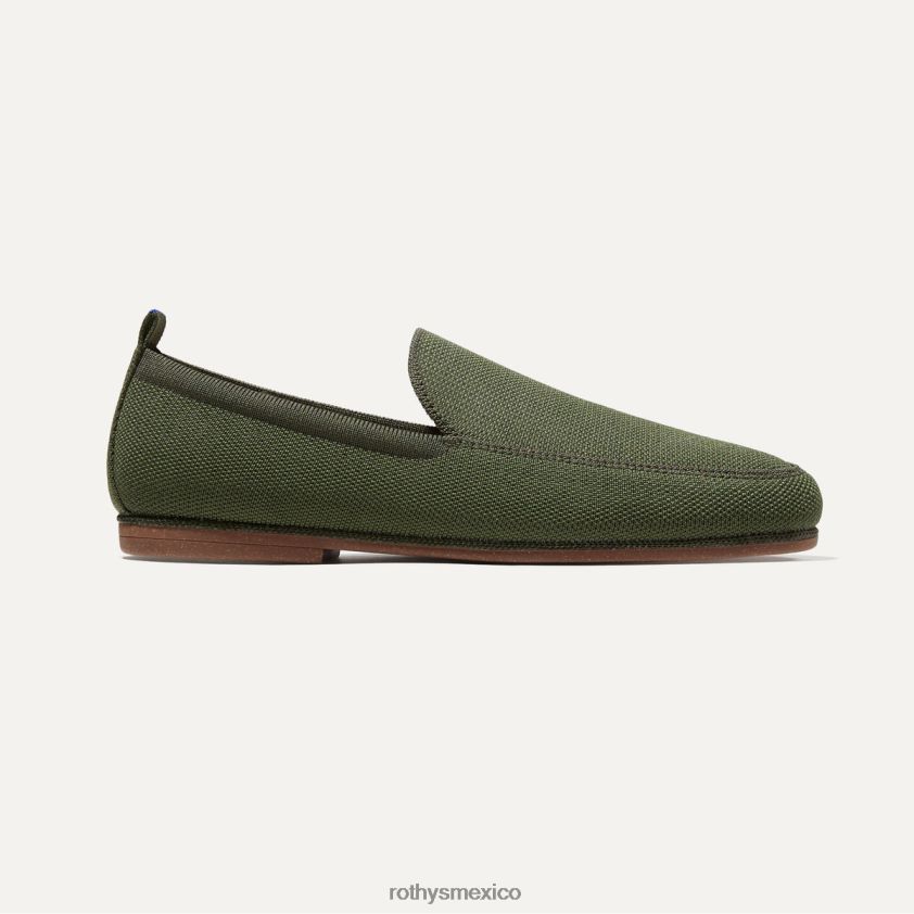 hombres Rothy's oliva profundo el mocasín ravello zapato PVF0L0285