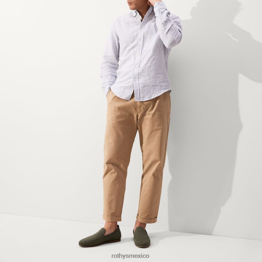 hombres Rothy's oliva profundo el mocasín ravello zapato PVF0L0285