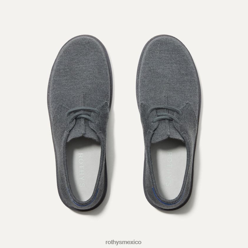 hombres Rothy's gris montaña el monty zapato PVF0L0314