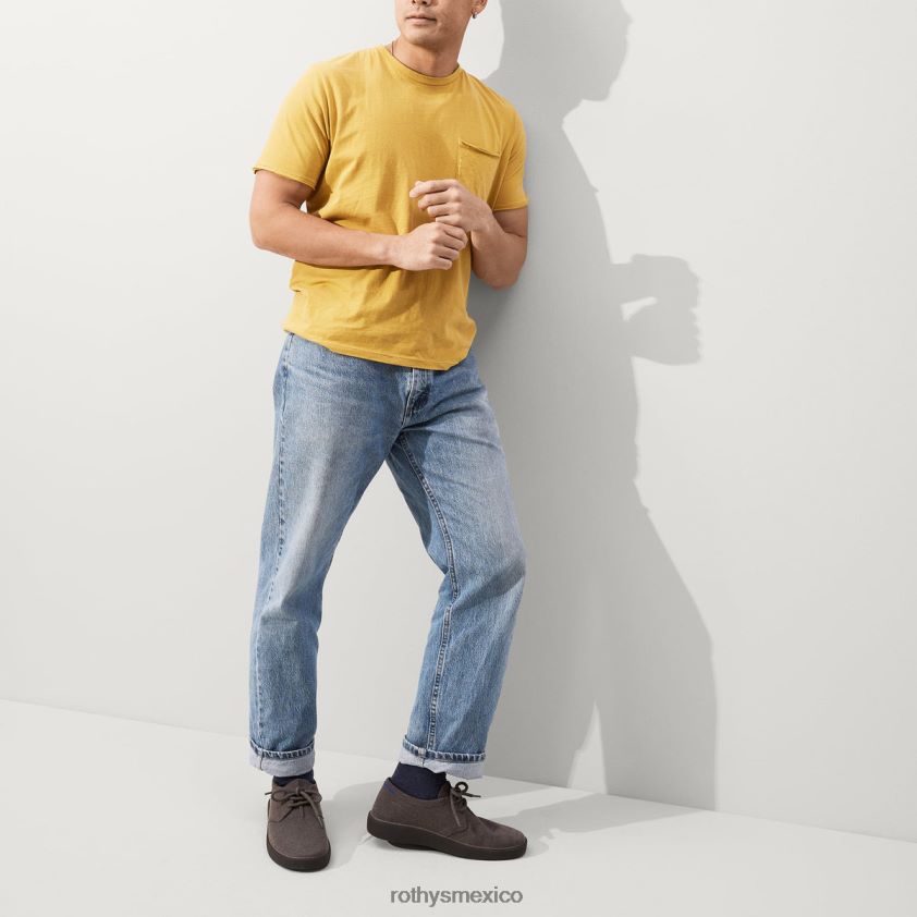 hombres Rothy's madera marrón el monty zapato PVF0L0313