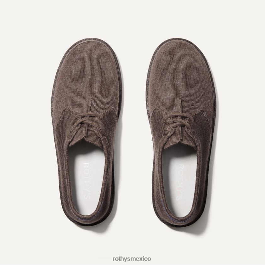hombres Rothy's madera marrón el monty zapato PVF0L0313