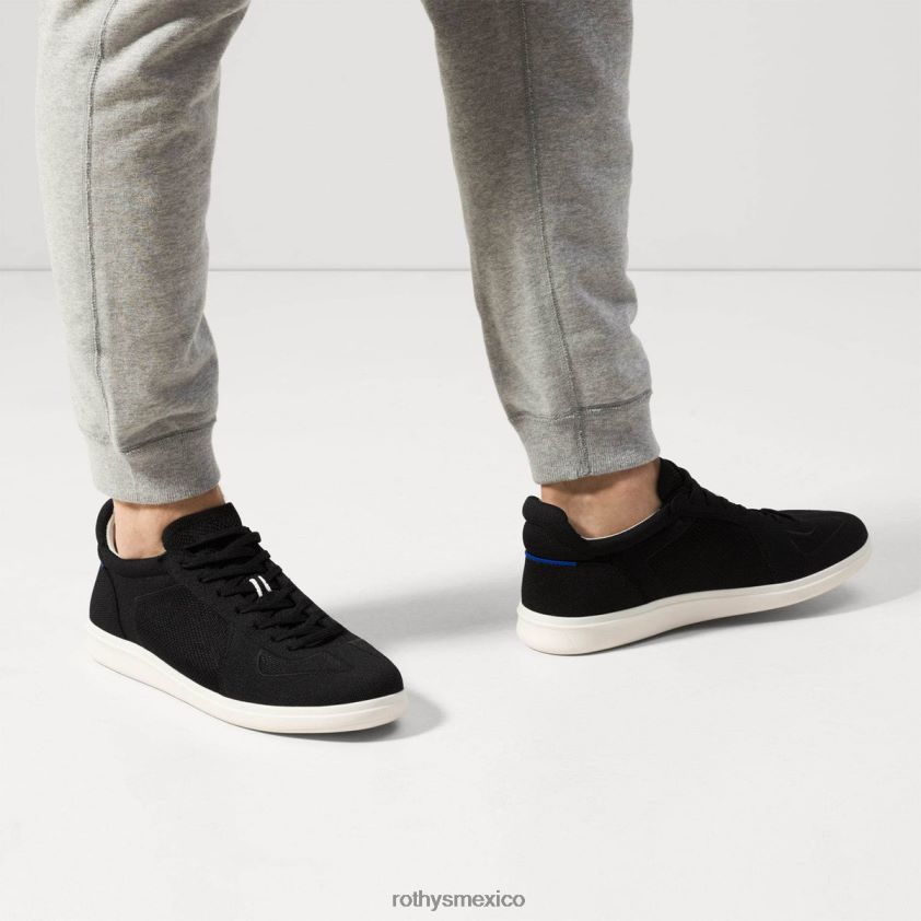 hombres Rothy's negro la zapatilla rs01 zapato PVF0L0298