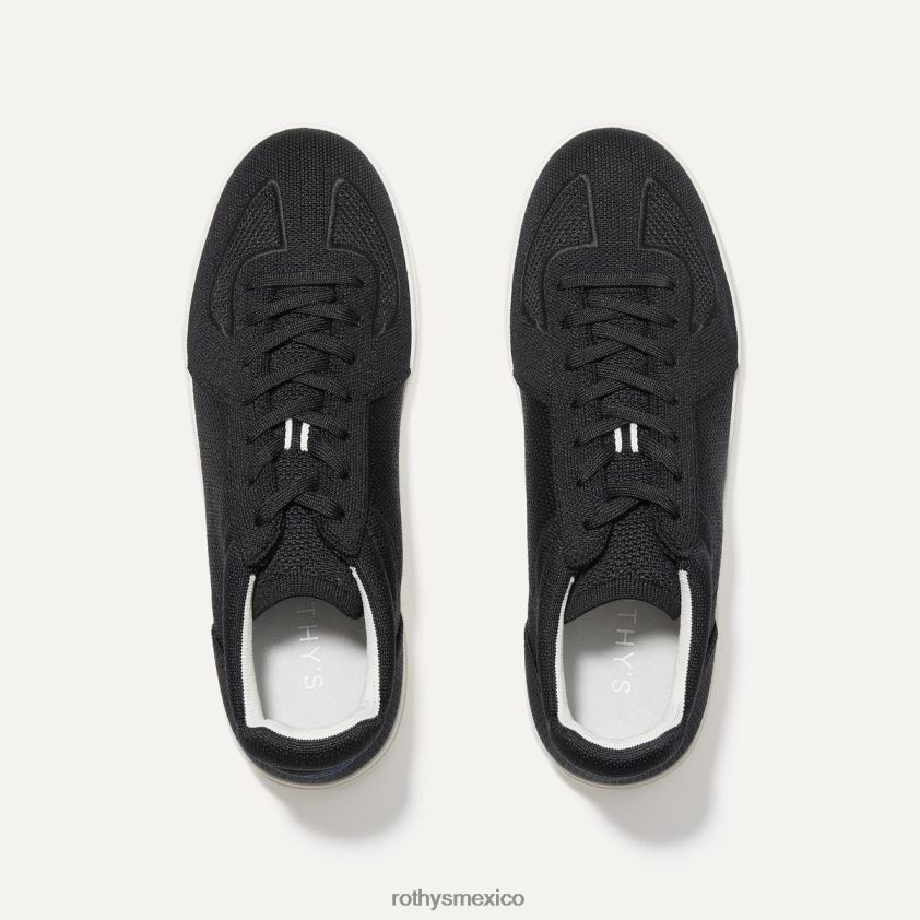 hombres Rothy's negro la zapatilla rs01 zapato PVF0L0298