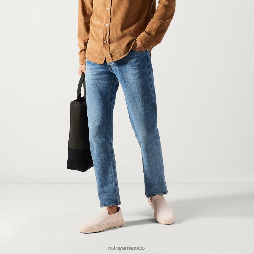 hombres Rothy's rosa zapatillas sin cordones de la ciudad zapato PVF0L0308