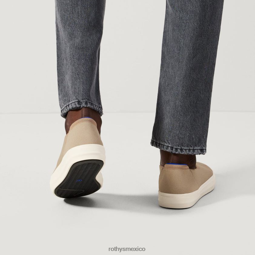 hombres Rothy's trigo zapatillas sin cordones de la ciudad zapato PVF0L0306
