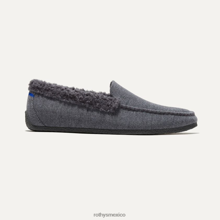 hombres Rothy's gris montaña la zapatilla zapato PVF0L0315
