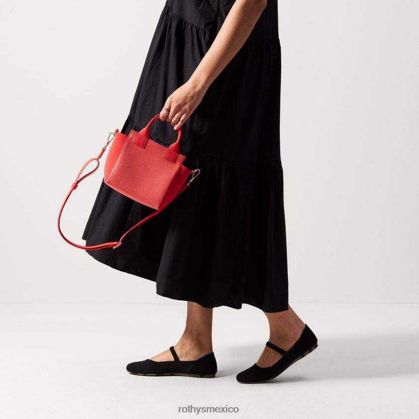 mujer Rothy's Toronja roja el mini bolso bolsa PVF0L0212