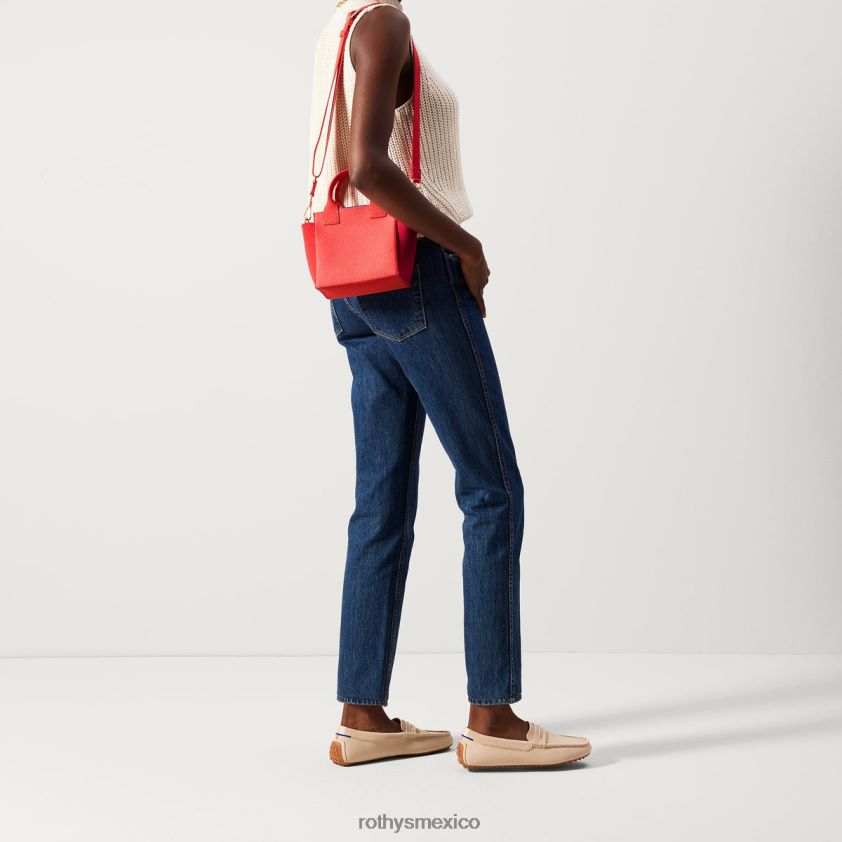 mujer Rothy's Toronja roja el mini bolso bolsa PVF0L0212