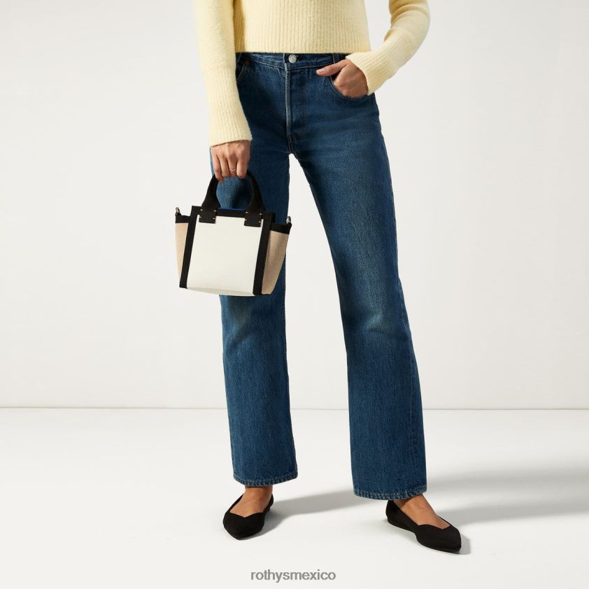 mujer Rothy's teclas del piano el mini bolso bolsa PVF0L0222