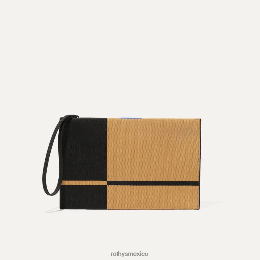 mujer Rothy's camello y negro la pulsera bolsa PVF0L0250