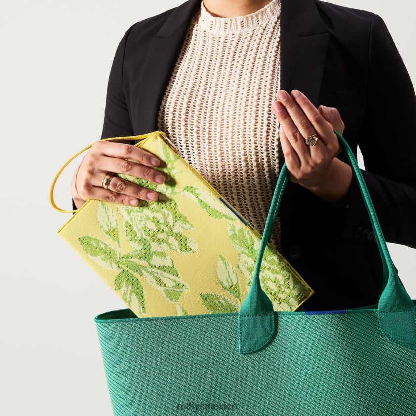 mujer Rothy's limoncello floral la pulsera bolsa PVF0L0238