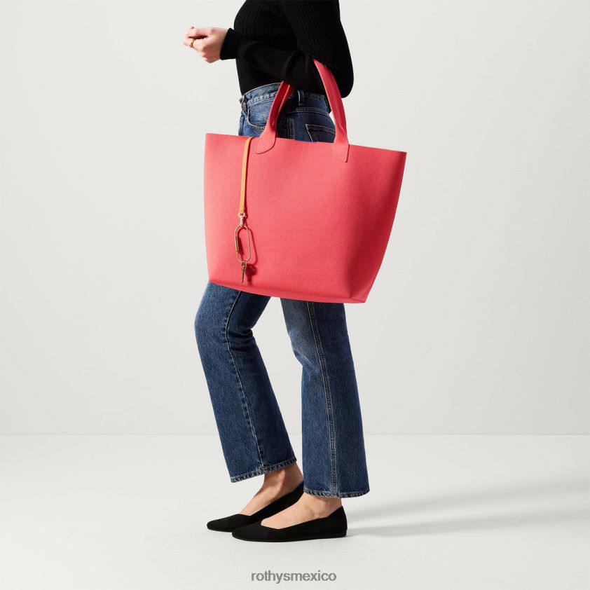 mujer Rothy's Toronja roja el bolso ligero bolsa PVF0L0177
