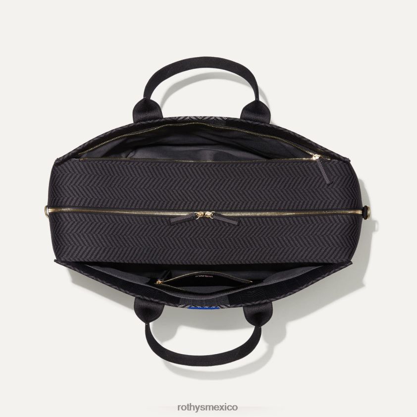 mujer Rothy's sombra negra el fin de semana bolsa PVF0L0266
