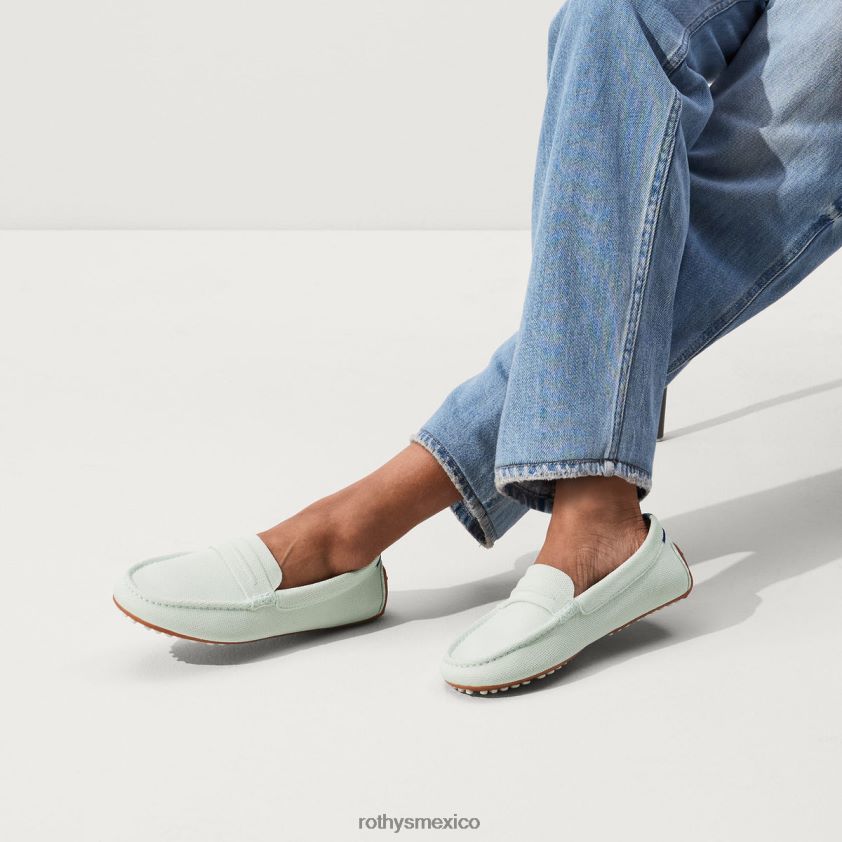 mujer Rothy's aguamarina el conductor zapato PVF0L0125