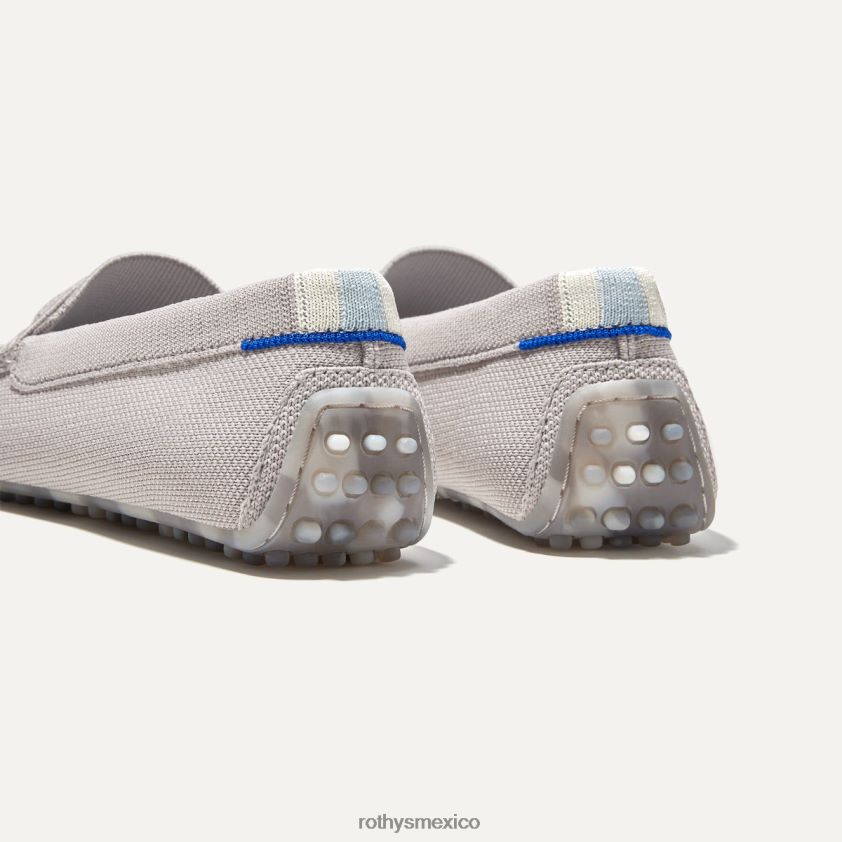 mujer Rothy's cuarzo gris el conductor zapato PVF0L0124
