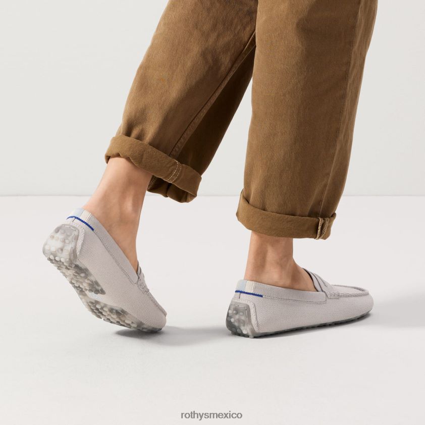 mujer Rothy's cuarzo gris el conductor zapato PVF0L0124