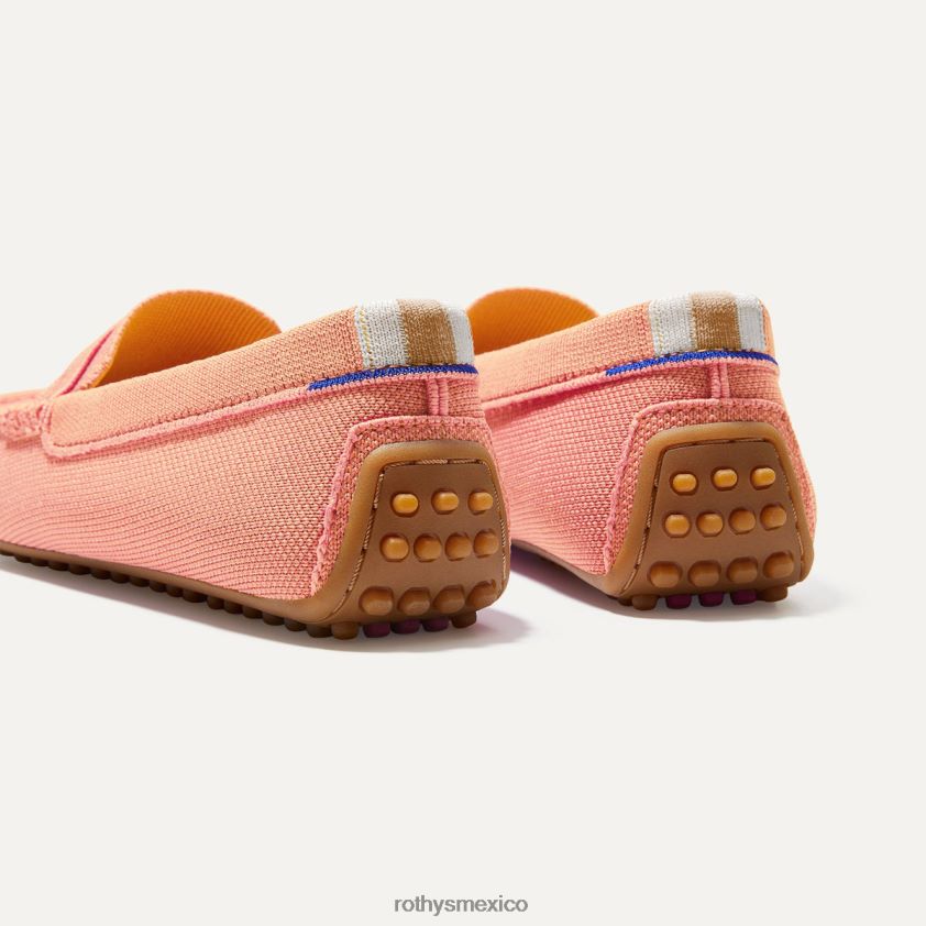mujer Rothy's durazno tropical el conductor zapato PVF0L0120