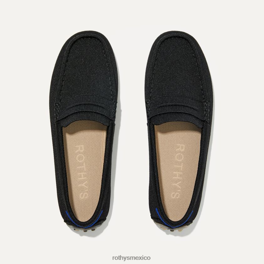 mujer Rothy's negro el conductor zapato PVF0L0114