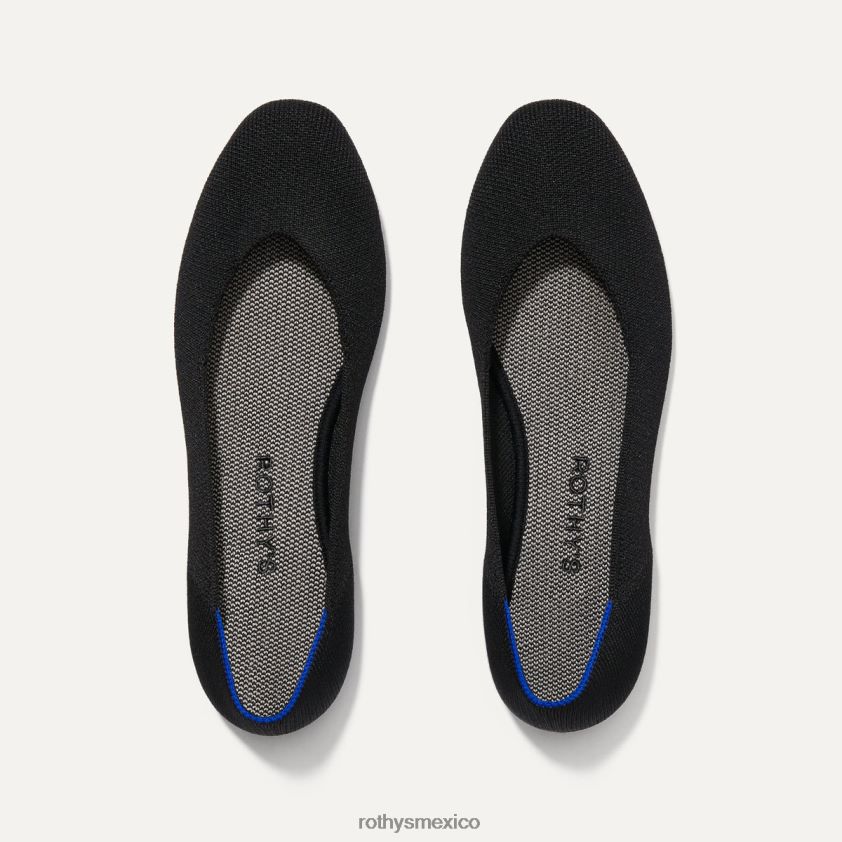 mujer Rothy's negro la plaza zapato PVF0L075