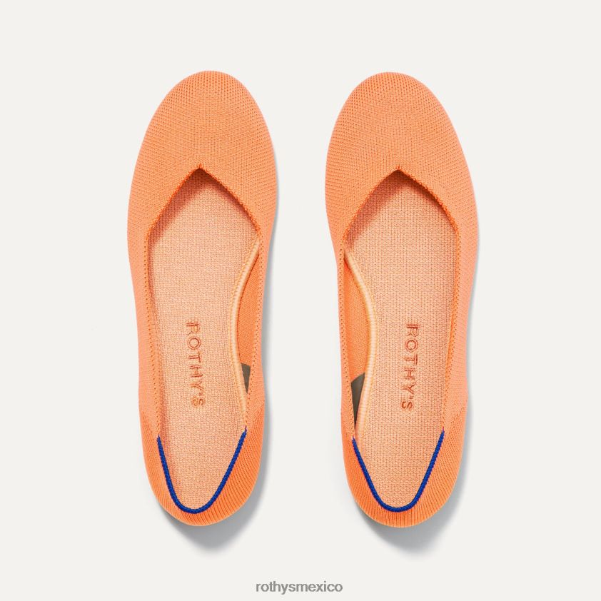 mujer Rothy's Mandarina el apartamento zapato PVF0L055