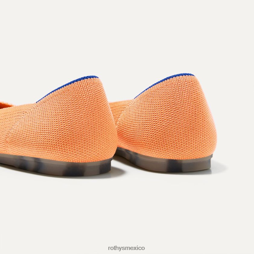 mujer Rothy's Mandarina el apartamento zapato PVF0L055
