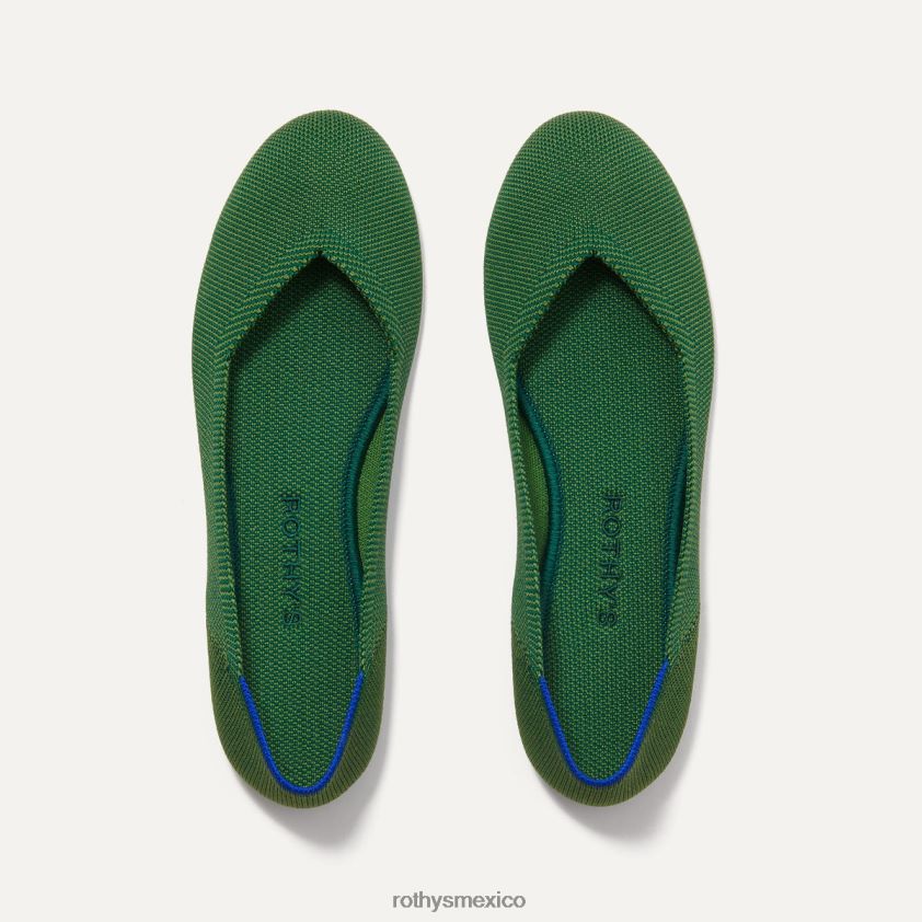 mujer Rothy's albahaca el apartamento zapato PVF0L073