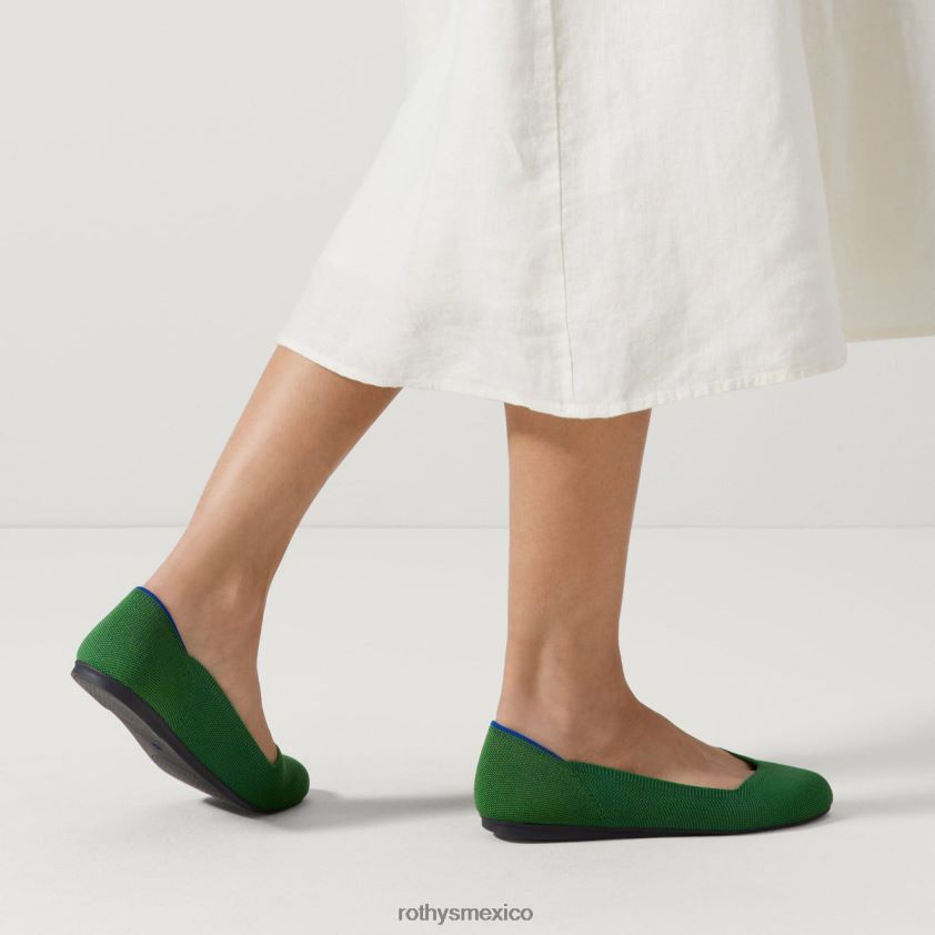 mujer Rothy's albahaca el apartamento zapato PVF0L073