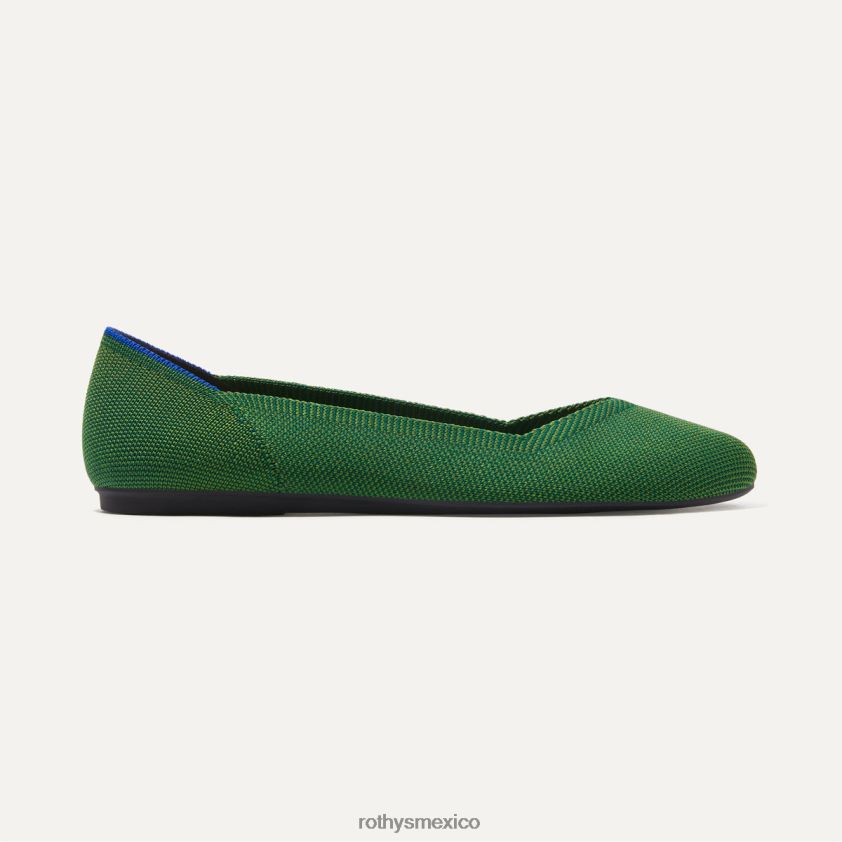 mujer Rothy's albahaca el apartamento zapato PVF0L073