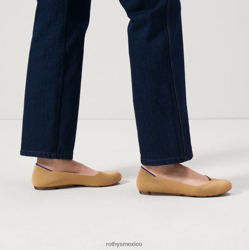 mujer Rothy's camello el apartamento zapato PVF0L052