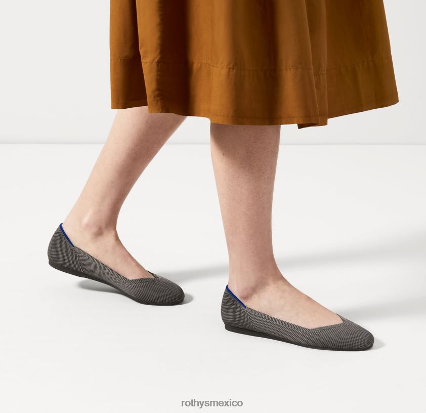 mujer Rothy's carbón el apartamento zapato PVF0L049