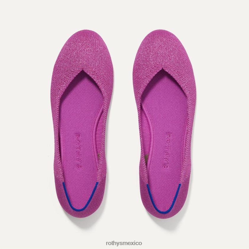 mujer Rothy's florecer metalico el apartamento zapato PVF0L058
