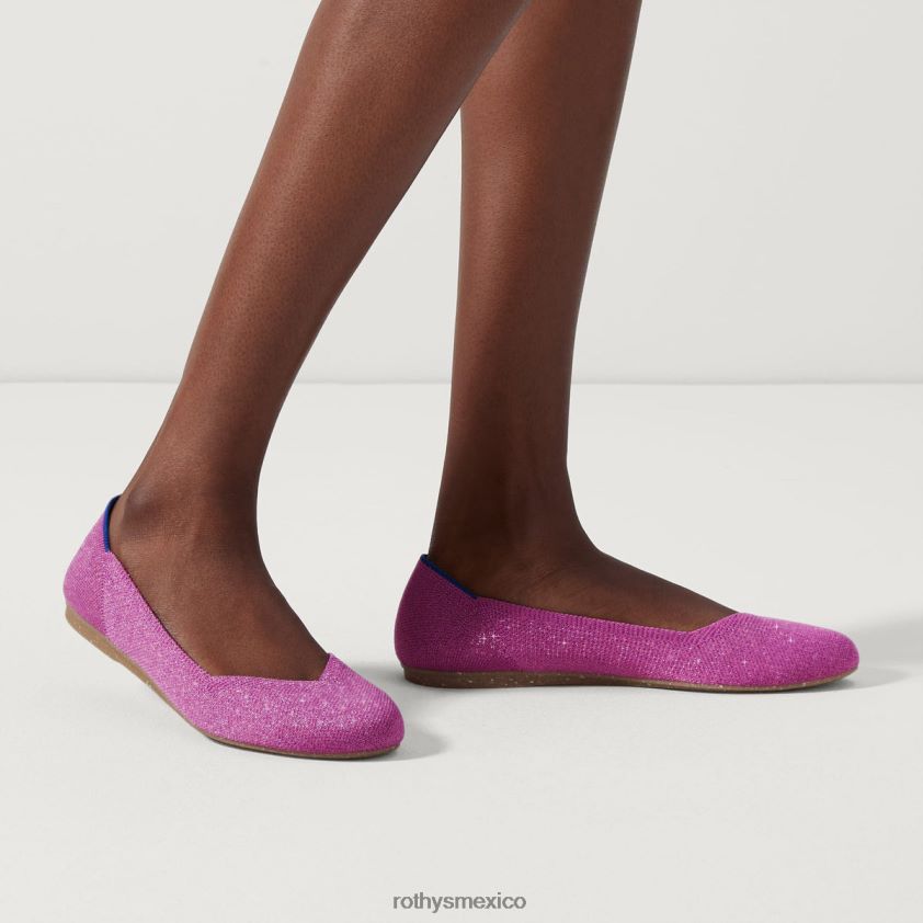 mujer Rothy's florecer metalico el apartamento zapato PVF0L058