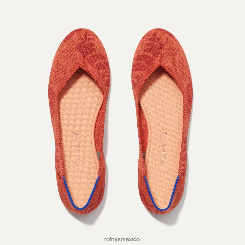 mujer Rothy's flores de arcilla el apartamento zapato PVF0L045
