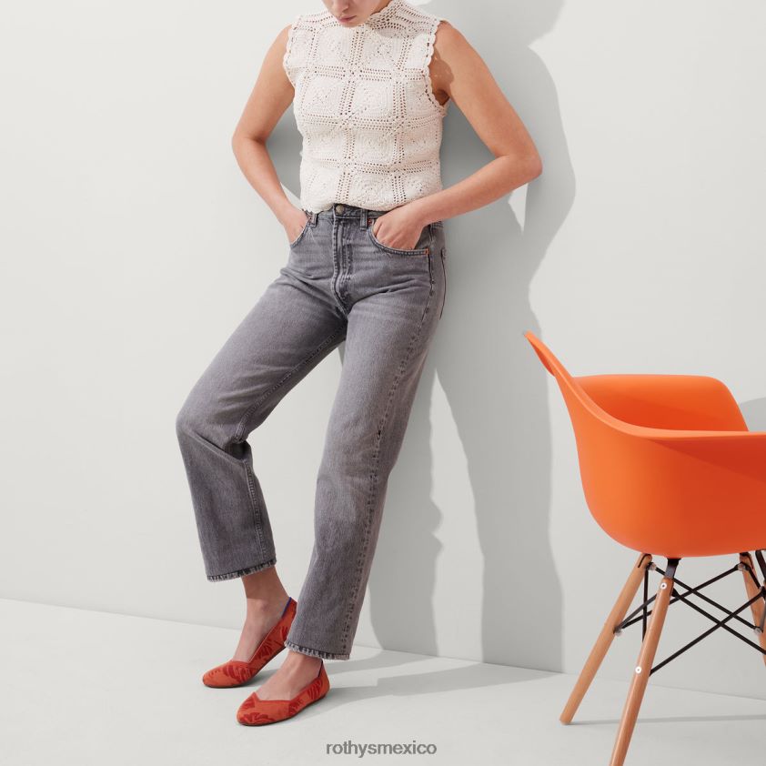 mujer Rothy's flores de arcilla el apartamento zapato PVF0L045