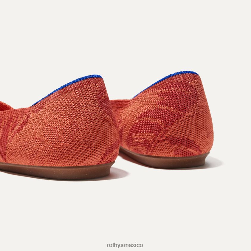 mujer Rothy's flores de arcilla el apartamento zapato PVF0L045