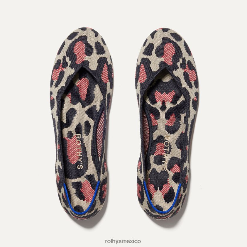 mujer Rothy's gato rojo el apartamento zapato PVF0L042