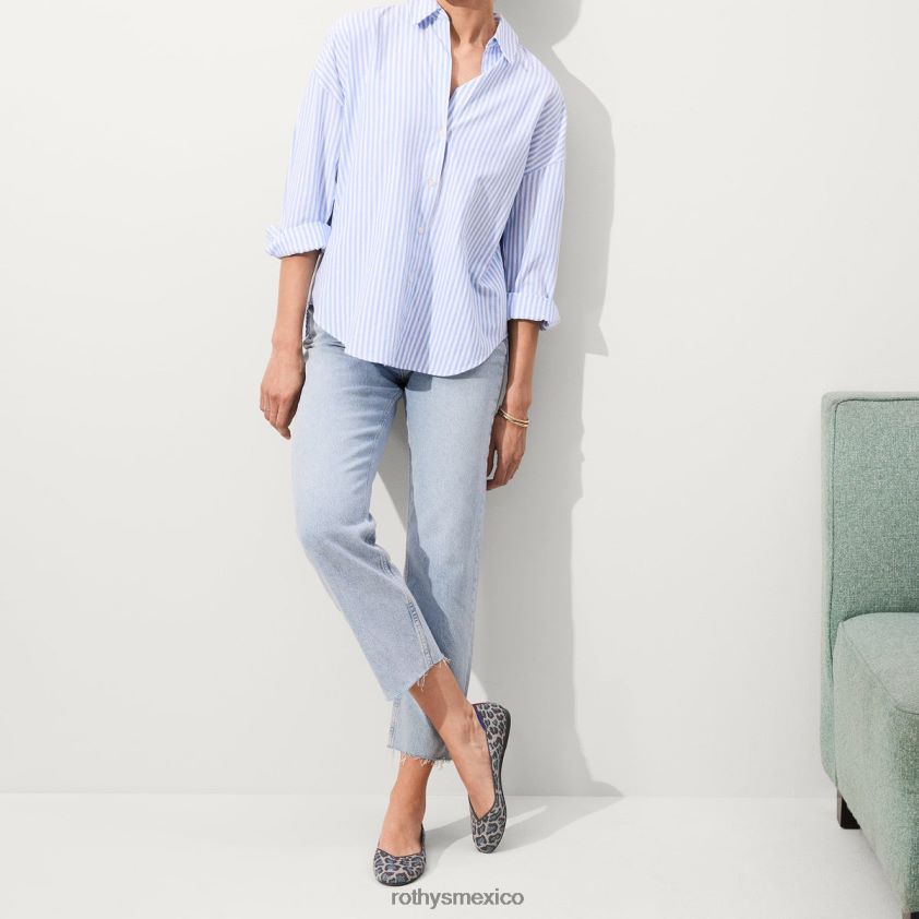 mujer Rothy's manchado gris el apartamento zapato PVF0L047