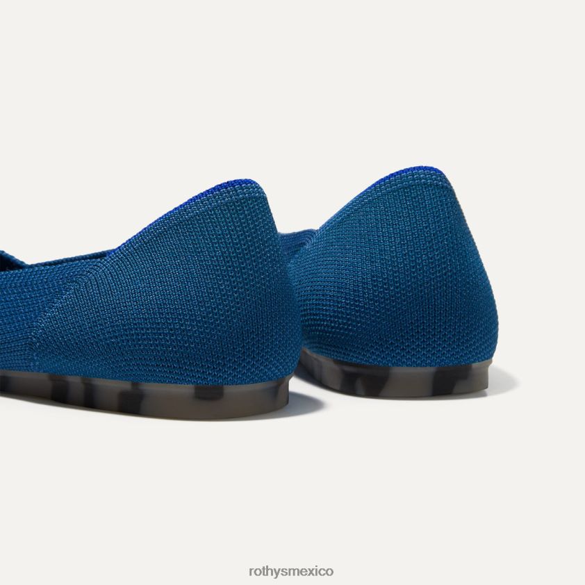 mujer Rothy's océano profundo el apartamento zapato PVF0L065