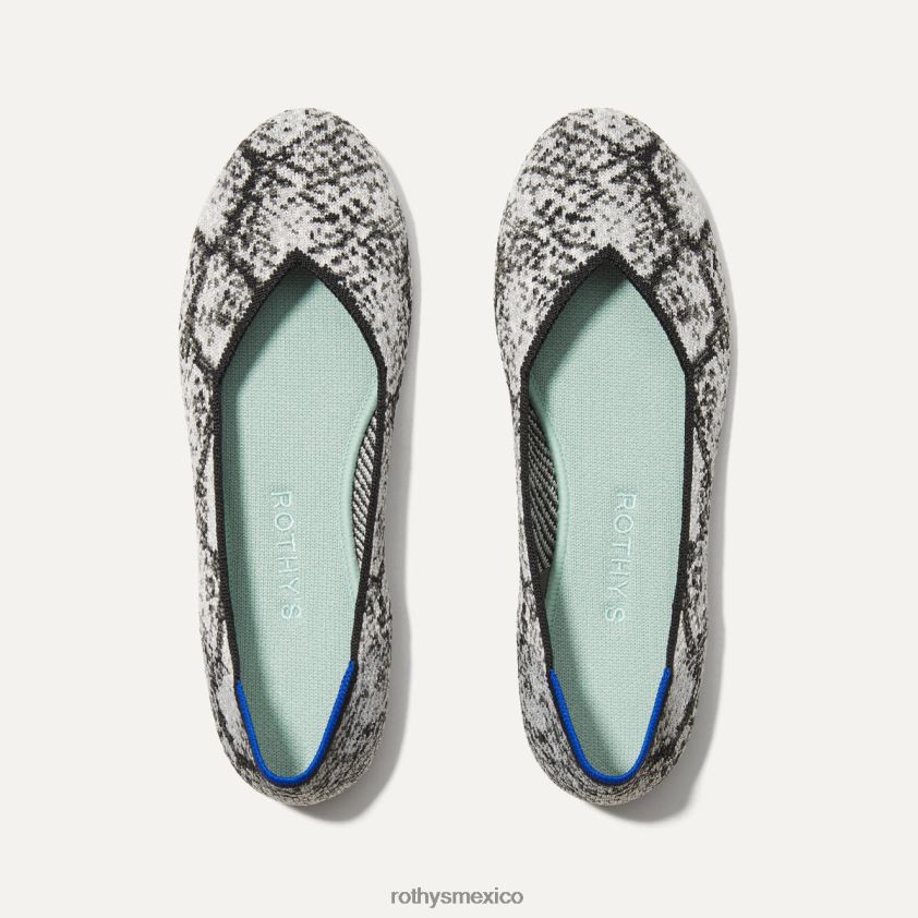 mujer Rothy's pitón el apartamento zapato PVF0L040