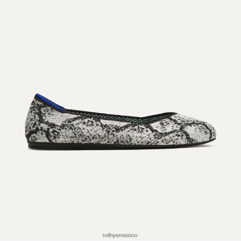 mujer Rothy's pitón el apartamento zapato PVF0L040