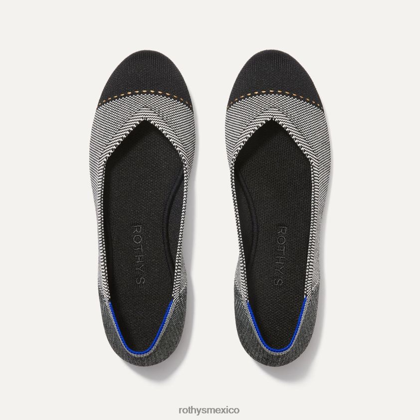 mujer Rothy's puntera gris niebla el apartamento zapato PVF0L068