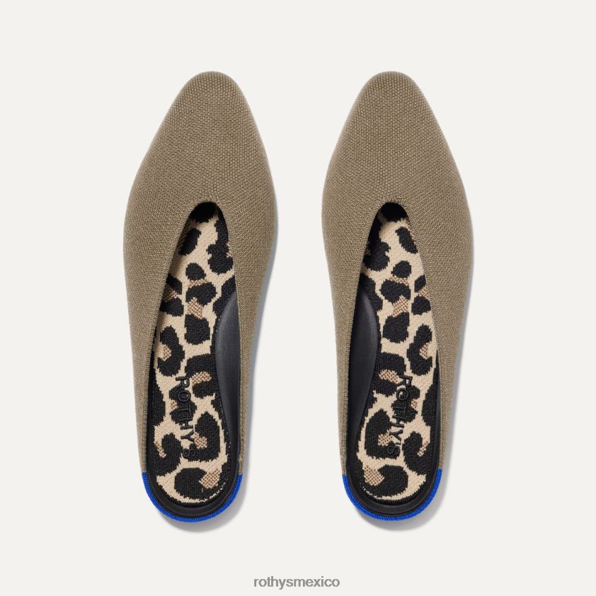 mujer Rothy's portobello la media almendra zapato PVF0L087