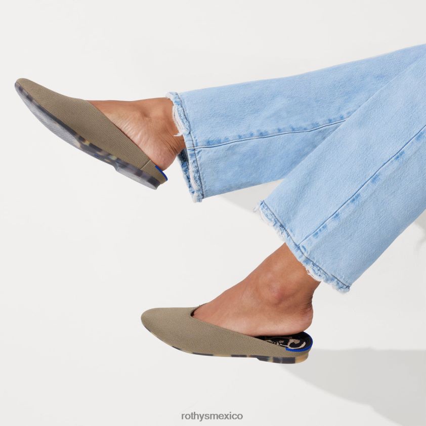 mujer Rothy's portobello la media almendra zapato PVF0L087