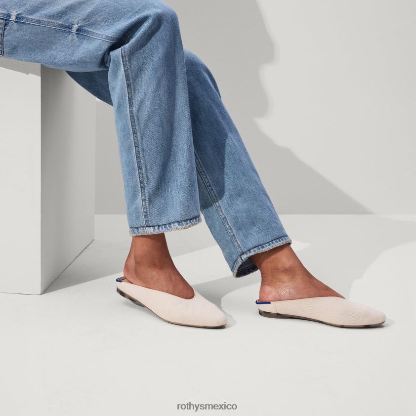 mujer Rothy's vaina de vainilla la media almendra zapato PVF0L088