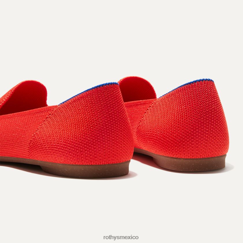 mujer Rothy's amapola el mocasín almendrado zapato PVF0L0101