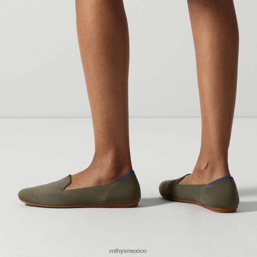 mujer Rothy's ciprés el holgazán zapato PVF0L0113
