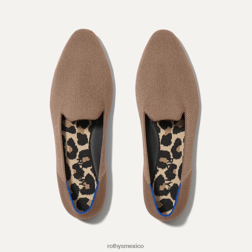 mujer Rothy's portobello el mocasín almendrado zapato PVF0L095