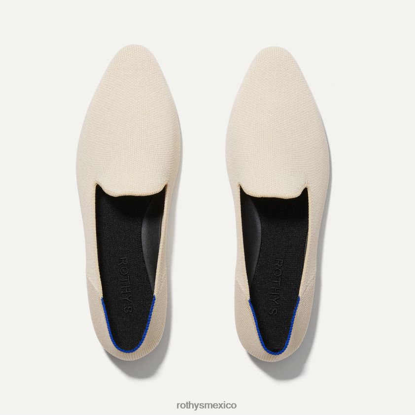 mujer Rothy's vaina de vainilla el mocasín almendrado zapato PVF0L097